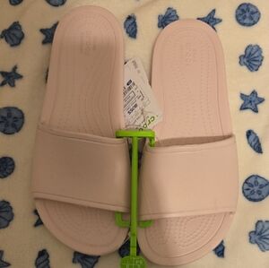 CROCS Pink Slide Sandals